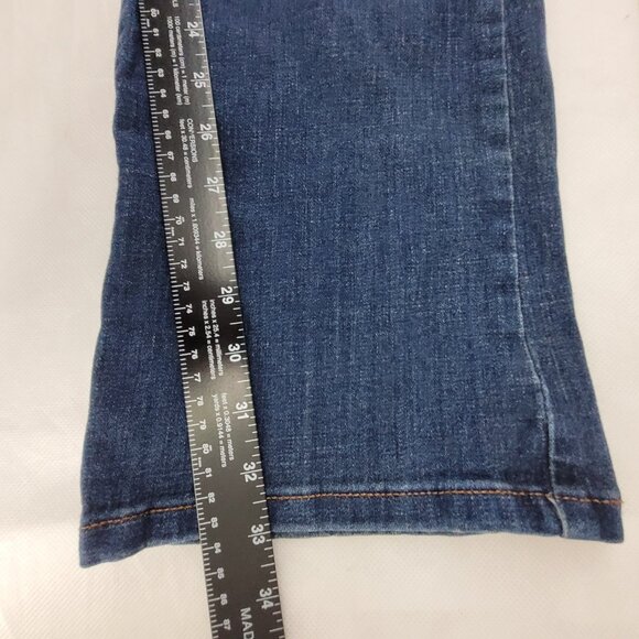 Lee Jeans Women's 16 Long Blue Bootcut Regular Fit Flex Motion fits apx 35x33 - Picture 13 of 16